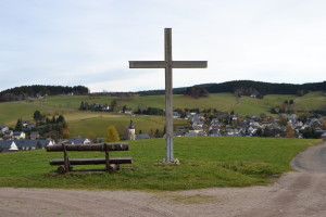 Das "Gipfelkreuz" über Sosa